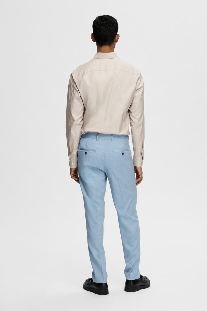 Pedro Del Hierro Camisa De Manga Larga De Vestir 100% Algodón