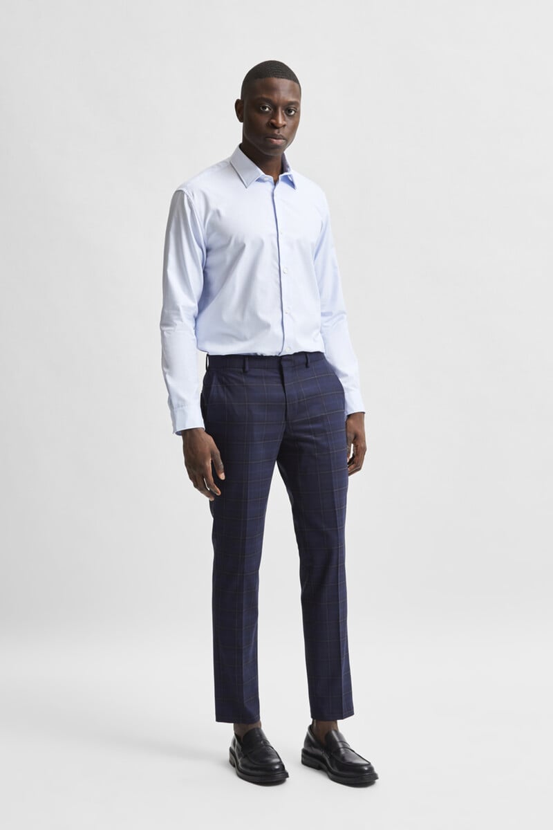 pedro del hierro Camisa de manga larga de vestir 100% algodón regular fit