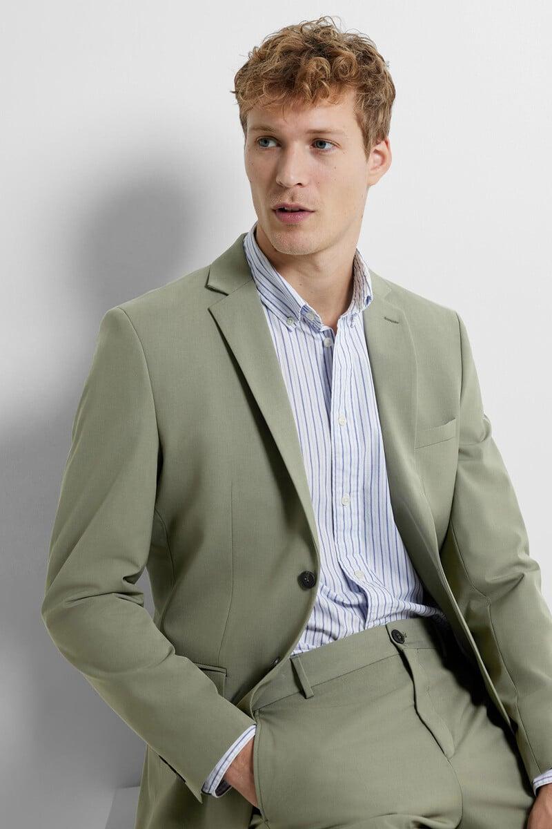 Pedro Del Hierro Camisa De Manga Larga Slim Fit Confeccionada Con Algodón Reciclado