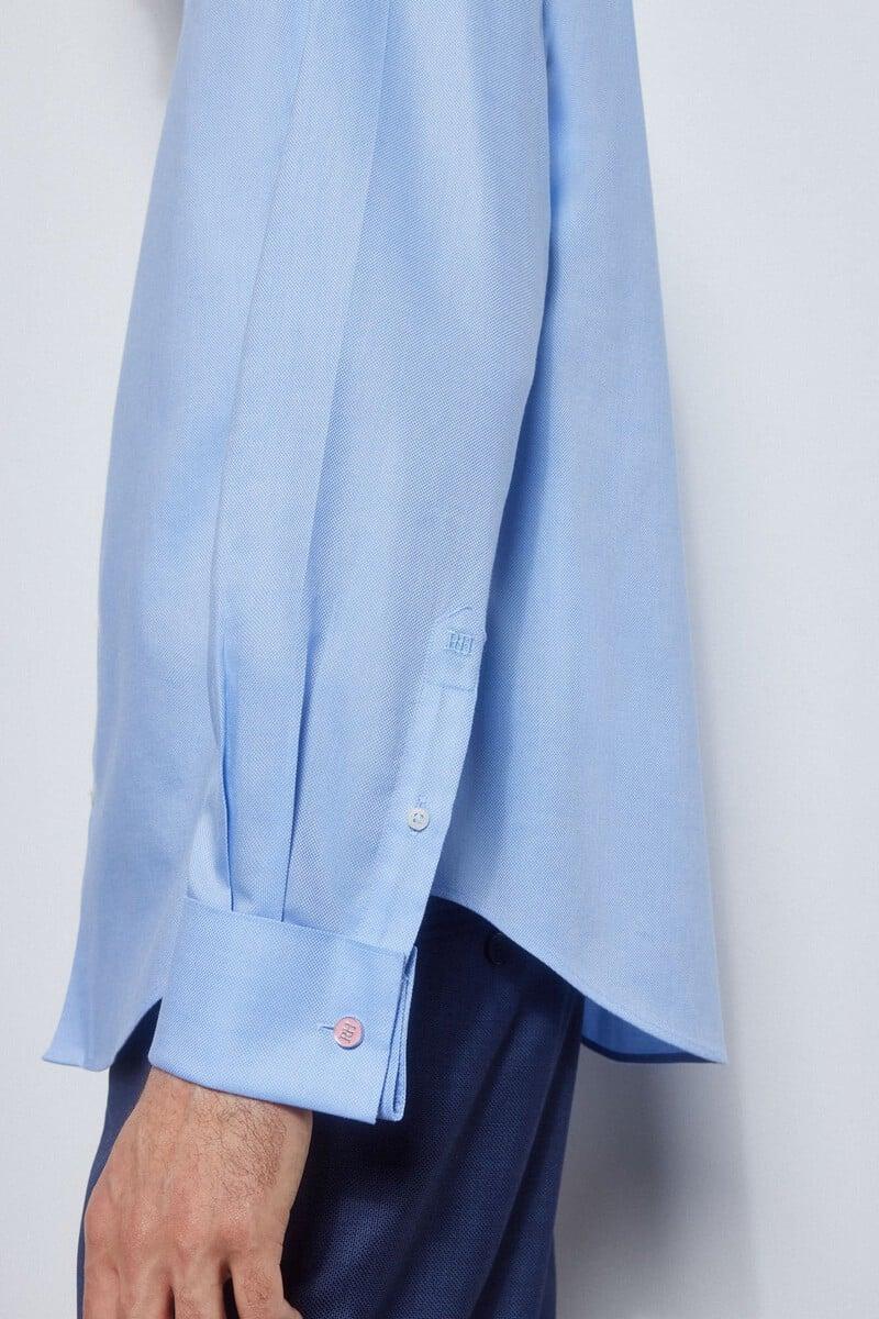 Pedro Del Hierro Camisa Gemelos Lisa Non Iron + Antimanchas