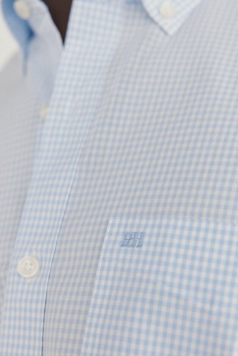 Pedro Del Hierro Camisa Non Iron + Antimanchas Cuadro Vichy
