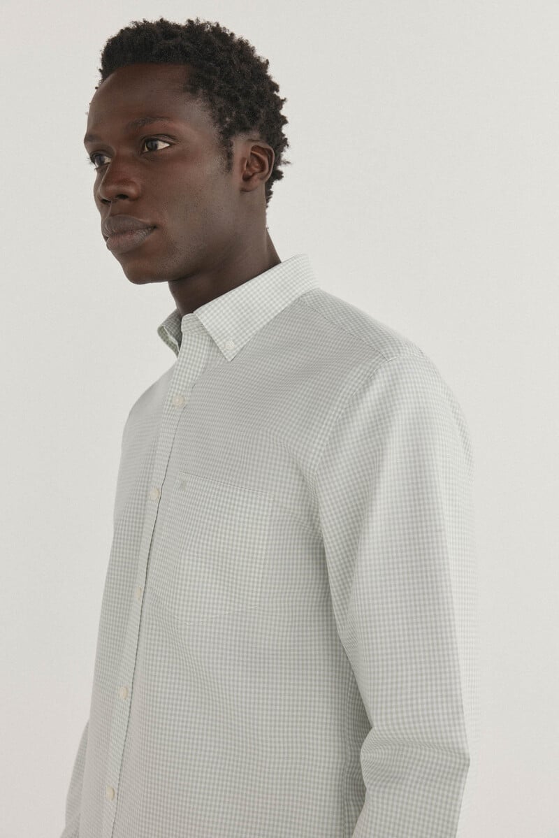 Pedro Del Hierro Camisa Non Iron + Antimanchas Cuadro Vichy