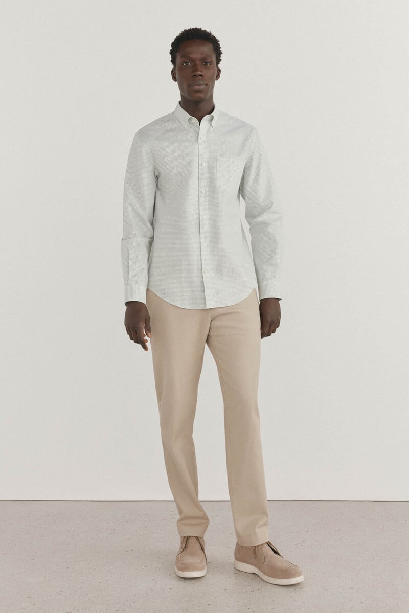 Pedro Del Hierro Camisa Non Iron + Antimanchas Cuadro Vichy