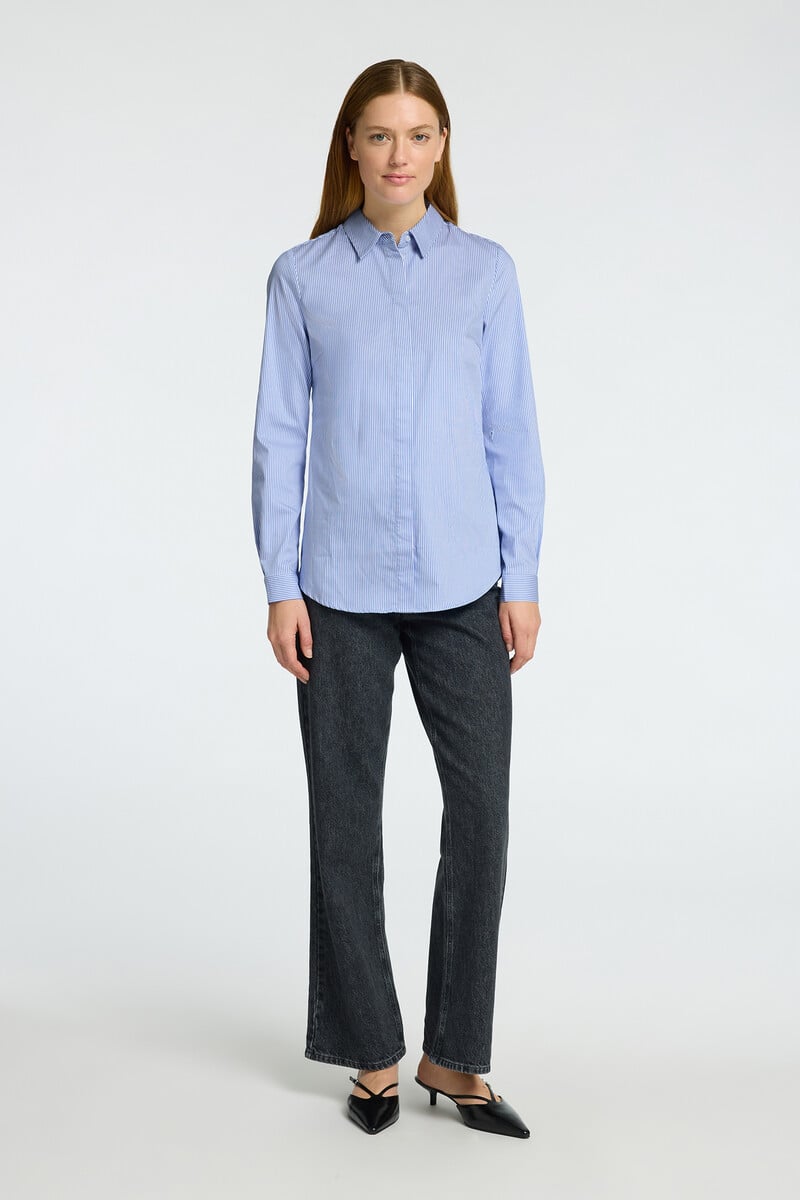 Pedro Del Hierro Camisa Slim Fit Confeccionada Con Algodón Orgánico