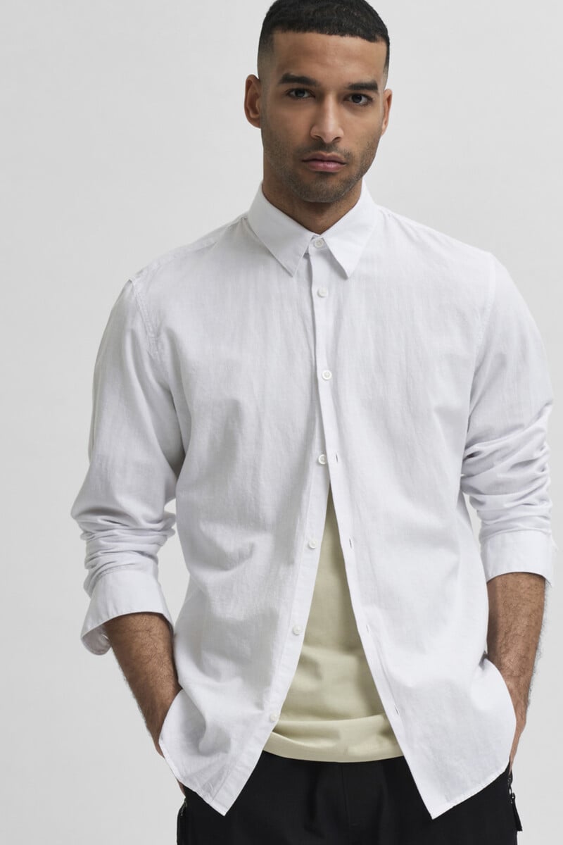 Pedro Del Hierro Camisa Slim Fit De Algodón Orgánico