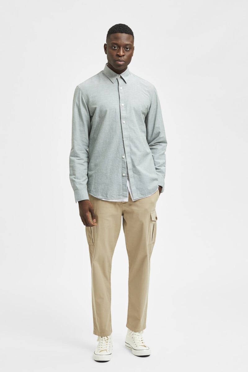 pedro del hierro Camisa slim fit de algodón orgánico