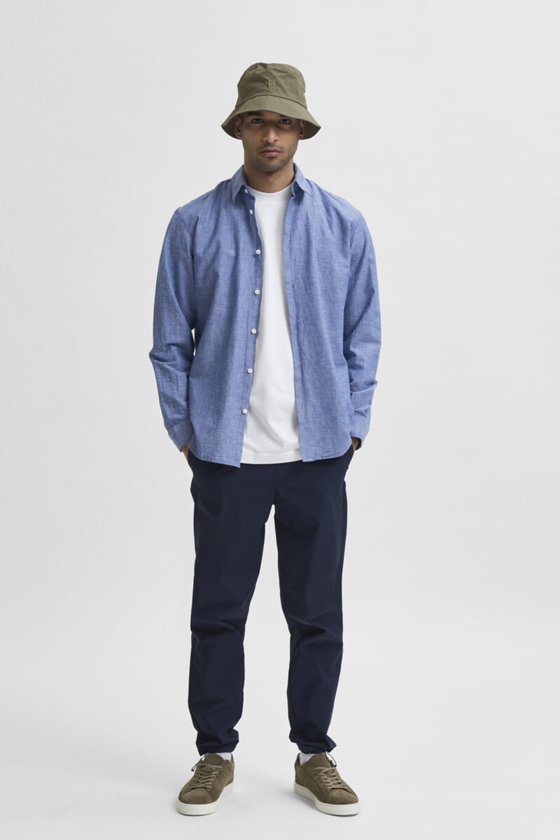 pedro del hierro Camisa slim fit de algodón orgánico