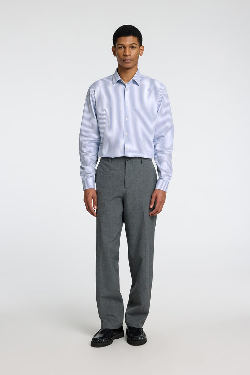 Pedro Del Hierro Camisa Slim Fit De Vestir Confeccionada Con Algodón Orgánico