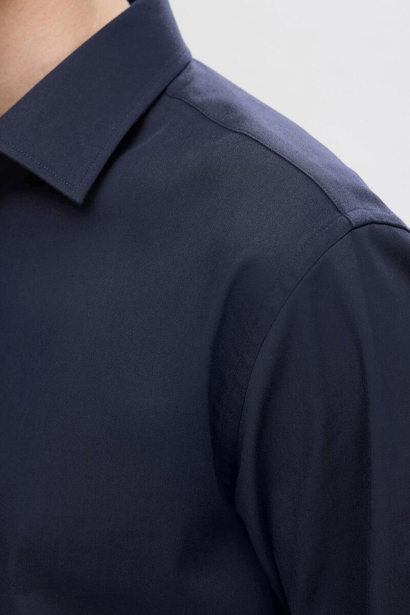 Pedro Del Hierro Camisa Slim Fit De Vestir Confeccionada Con Algodón Orgánico