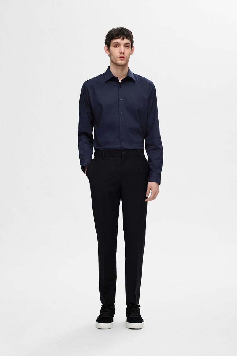 Pedro Del Hierro Camisa Slim Fit De Vestir Confeccionada Con Algodón Orgánico