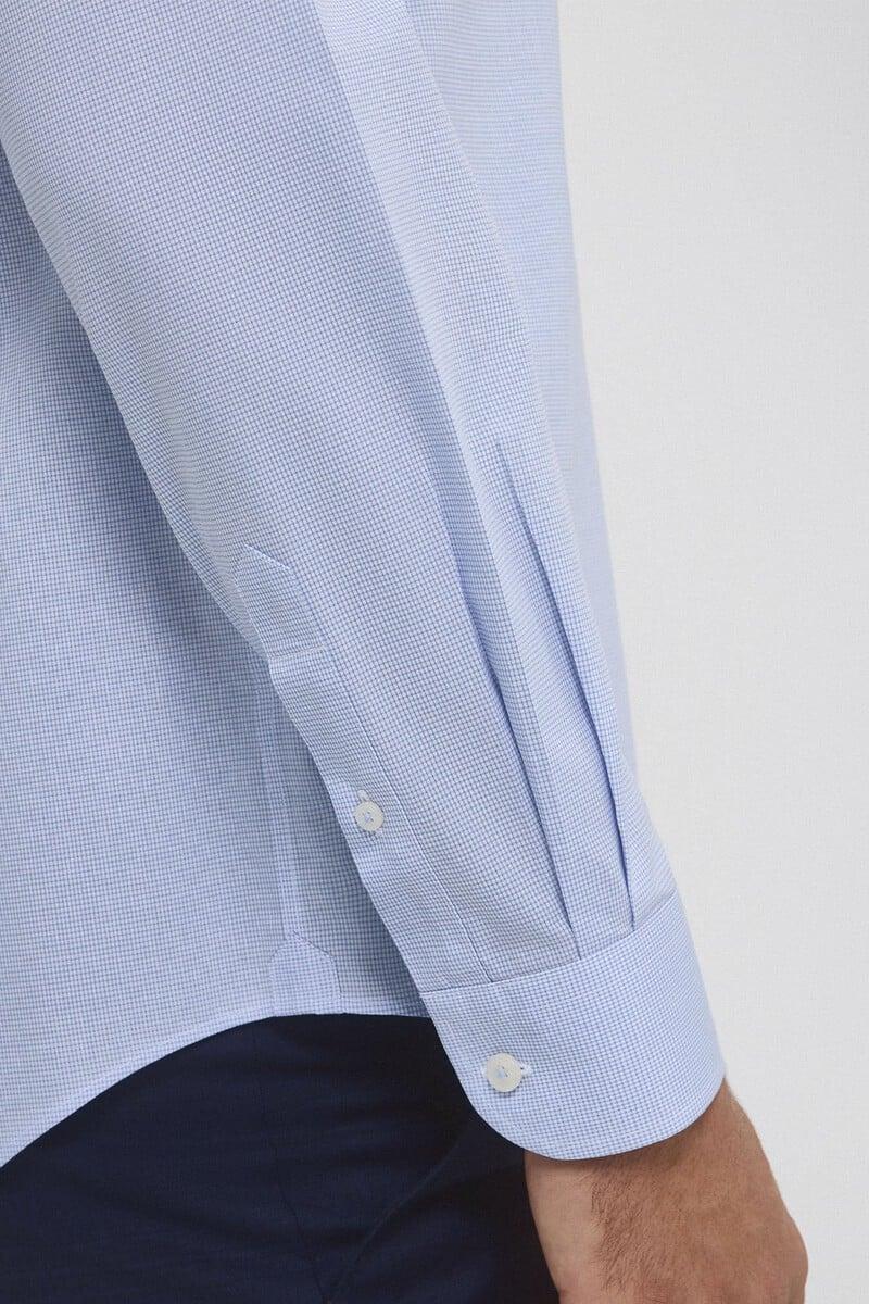 Pedro Del Hierro Camisa Vestir Cuadros Non Iron + Antimanchas