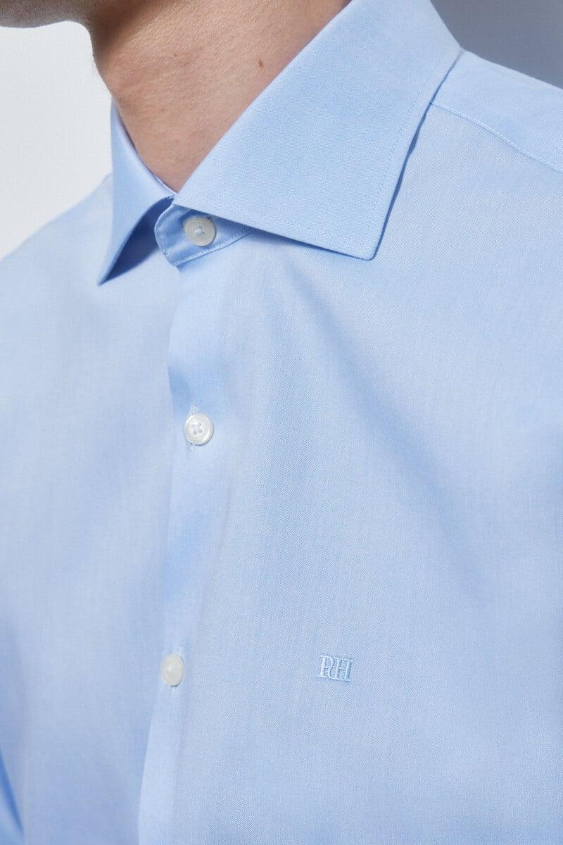 Pedro Del Hierro Camisa Vestir Lisa Non Iron + Antimanchas