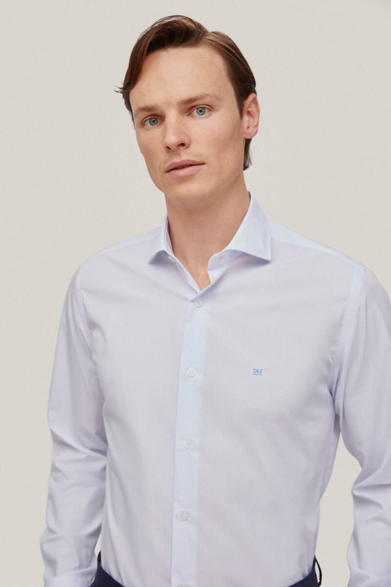 Pedro Del Hierro Camisa Vestir Mil Rayas Non Iron + Antimanchas Slim Fit