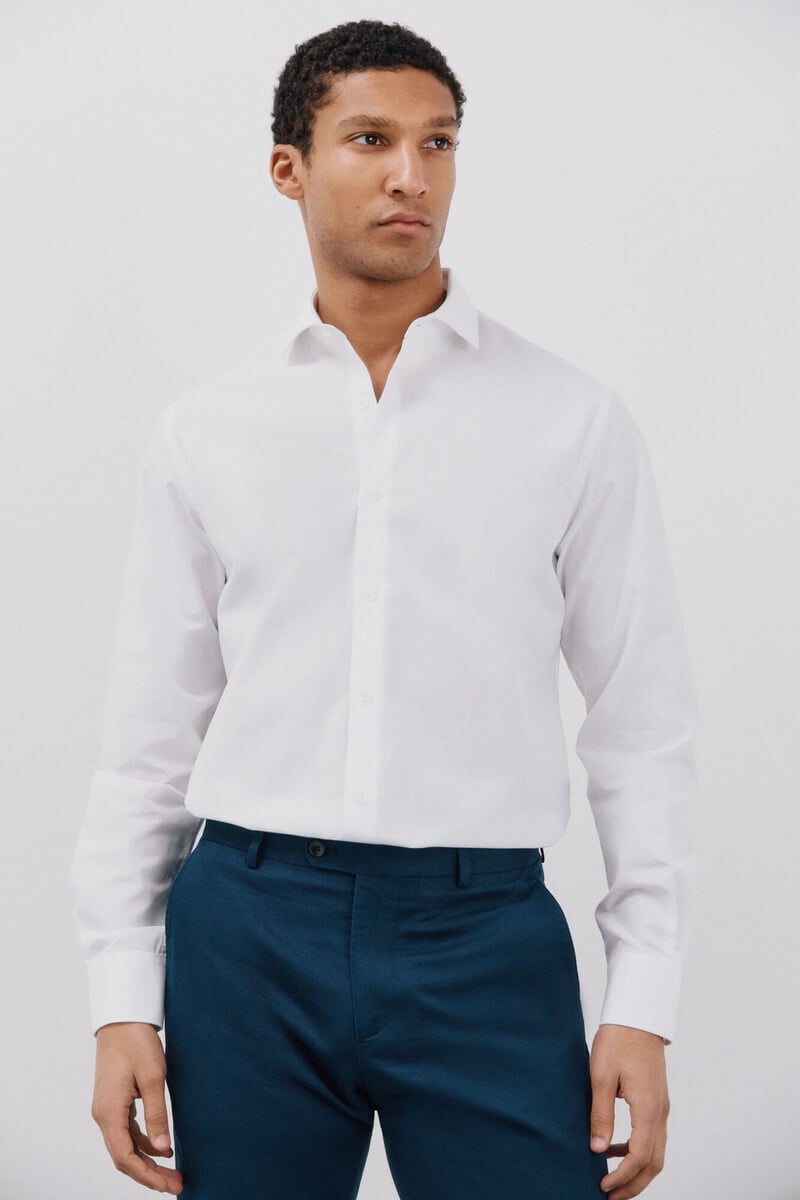 Pedro Del Hierro Camisa Vestir Otomán Slim Fit Fácil Plancha