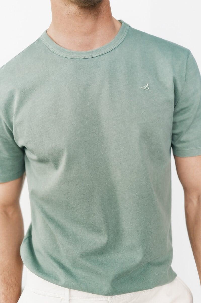 Pedro Del Hierro Camiseta Básica Con Bordado Avión OOTO