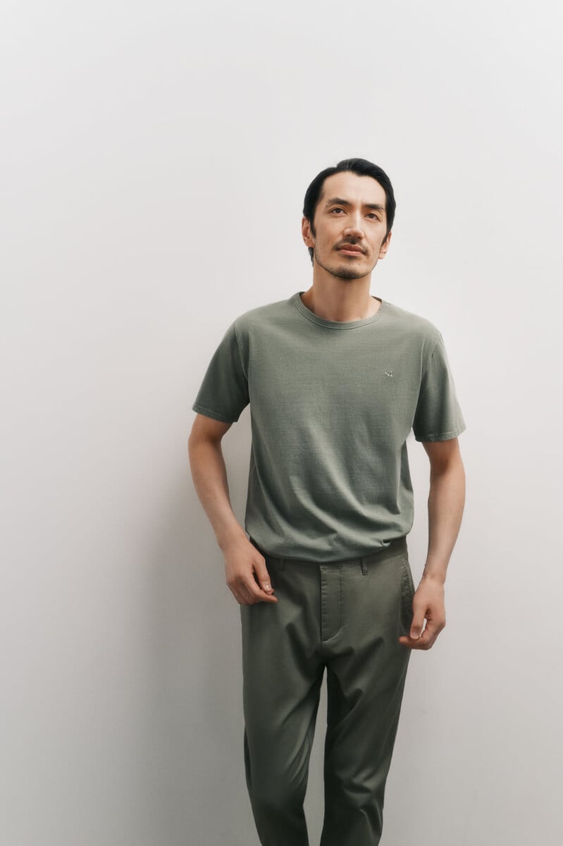 Pedro Del Hierro Camiseta Básica Con Bordado Avión OOTO