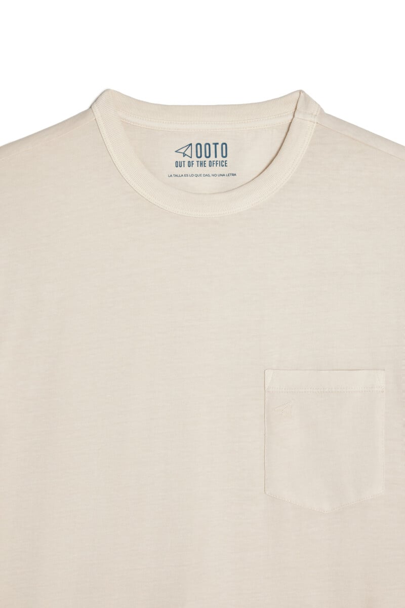 Pedro Del Hierro Camiseta Bolsillo Con Bordado Avión OOTO