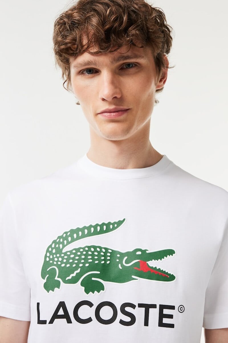pedro del hierro Camiseta de algodón con estampado Signature