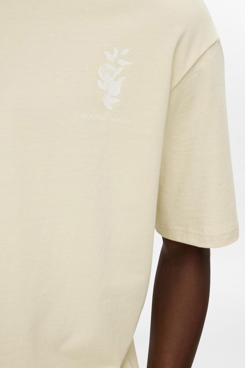 Pedro Del Hierro Camiseta De Manga Corta Con Ilustración Trasera Confeccionada 100% Con Algodón Orgánico