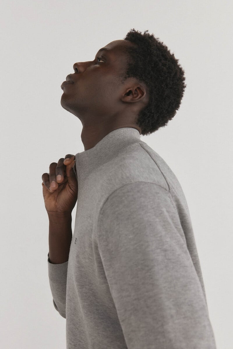 pedro del hierro Cárdigan algodón premium cremallera