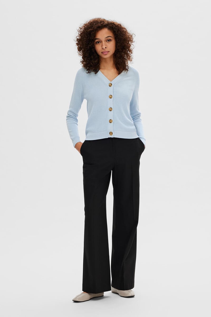 Pedro Del Hierro Cardigan Con Cuello De Pico Confeccionado Con Lenzing Ecovero Y Algodón