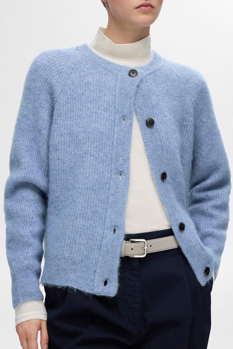 Pedro Del Hierro Cárdigan Corto Confeccionado Con Lana Y Alpaca