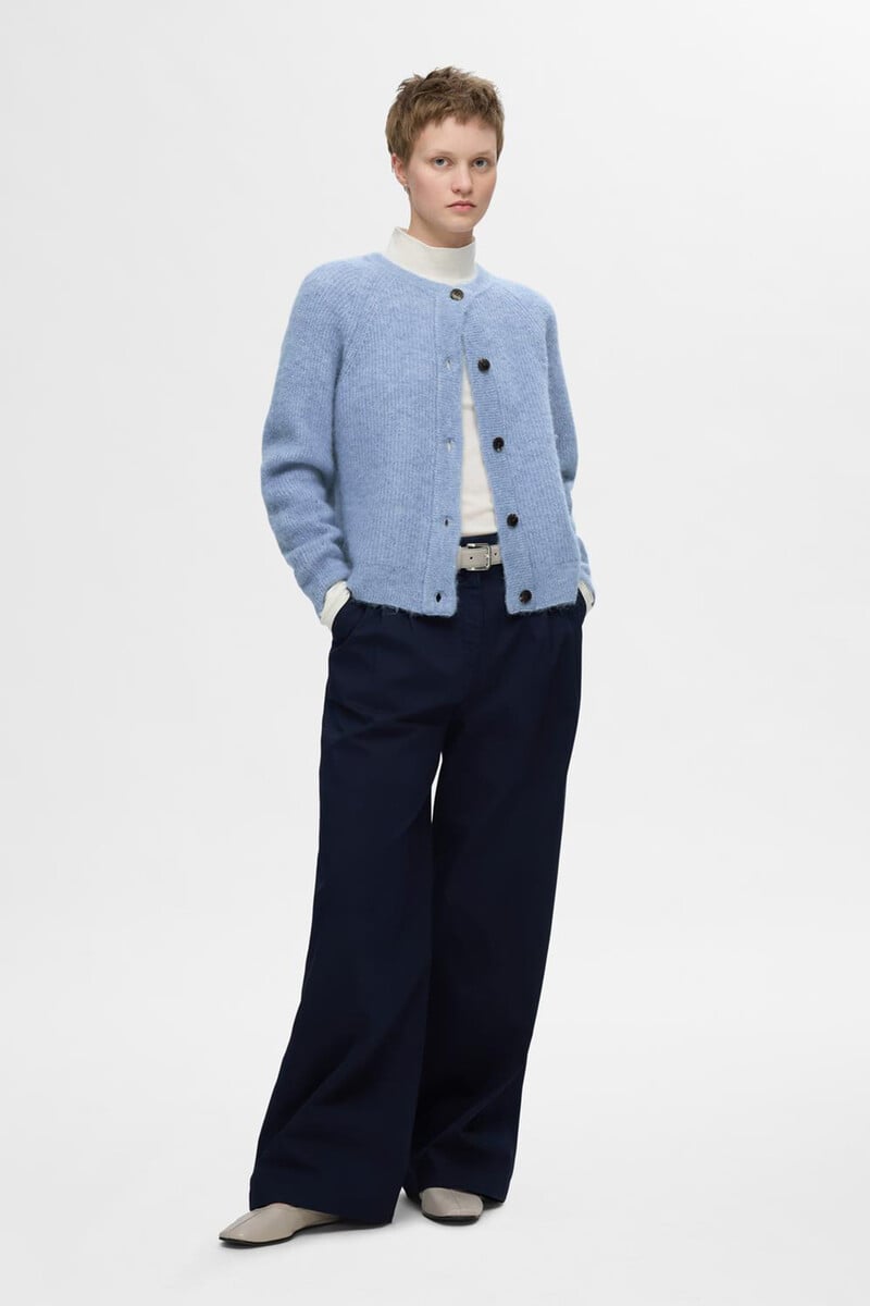 Pedro Del Hierro Cárdigan Corto Confeccionado Con Lana Y Alpaca