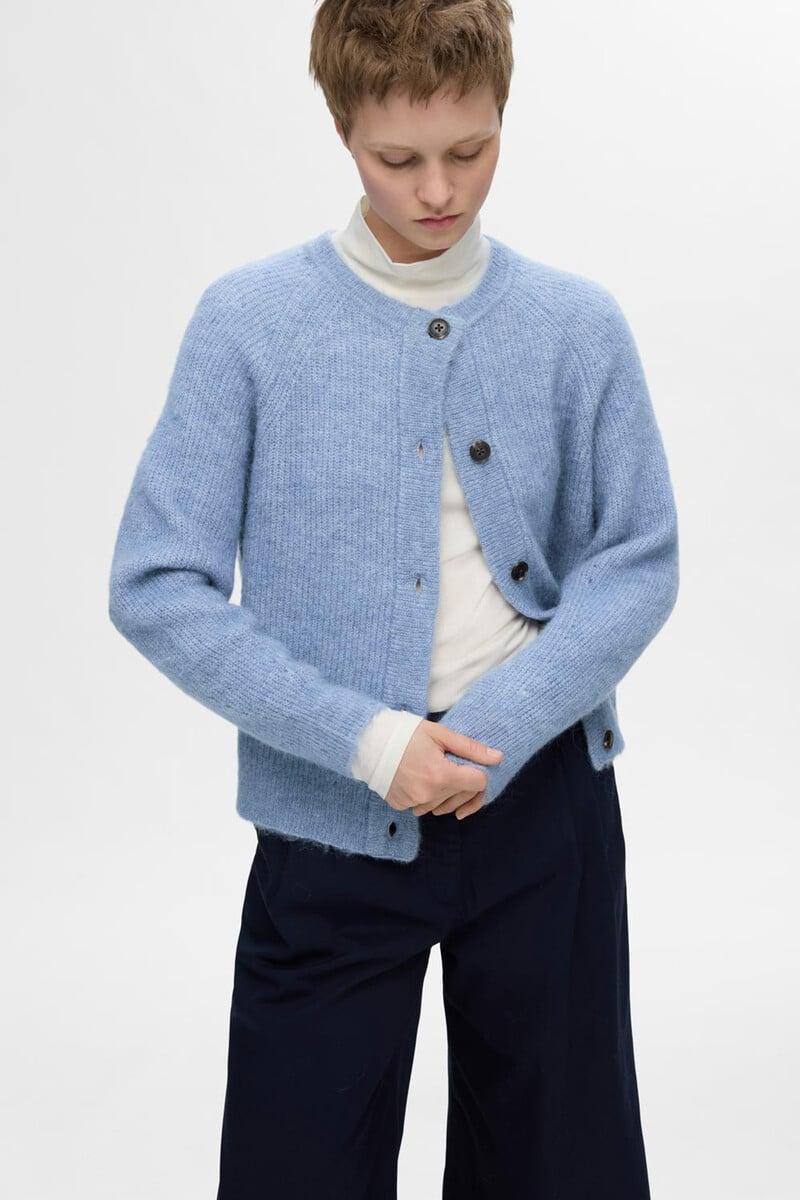 Pedro Del Hierro Cárdigan Corto Confeccionado Con Lana Y Alpaca