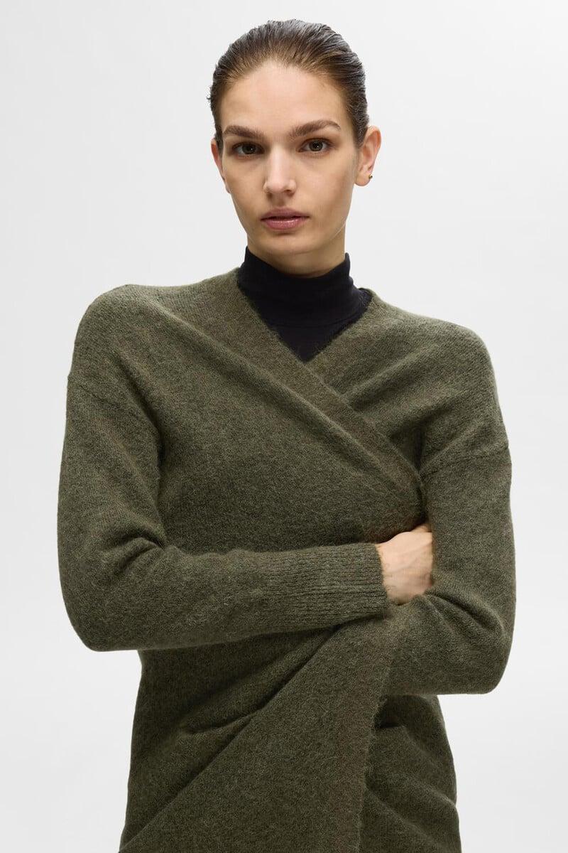 Pedro Del Hierro Cárdigan Largo Confeccionado Con Lana Y Alpaca