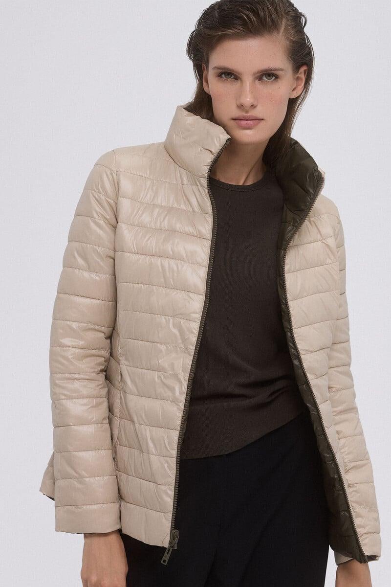 pedro del hierro Chaqueta acolchada reversible lisa