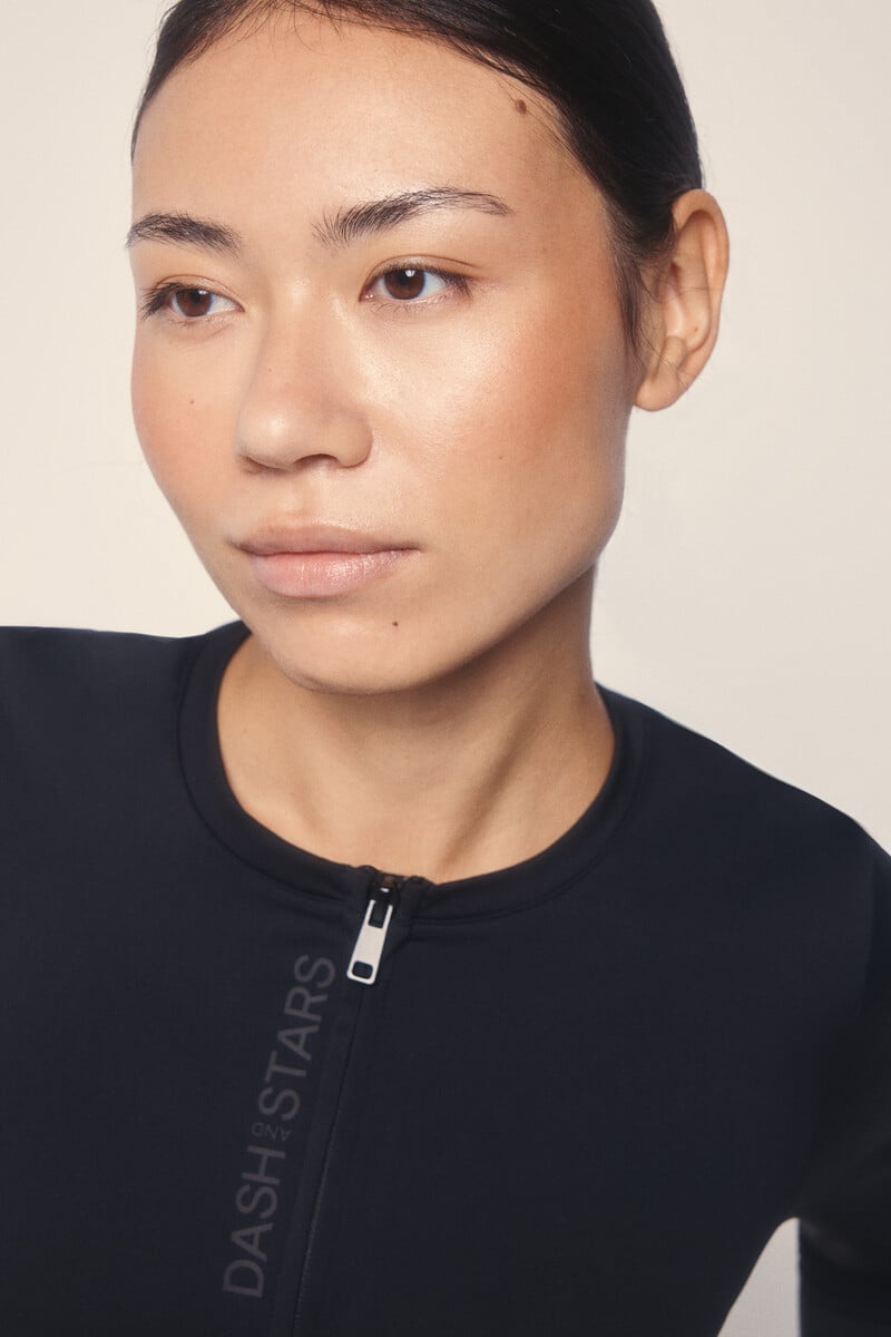 Pedro Del Hierro Chaqueta Entallada Cremallera Negro