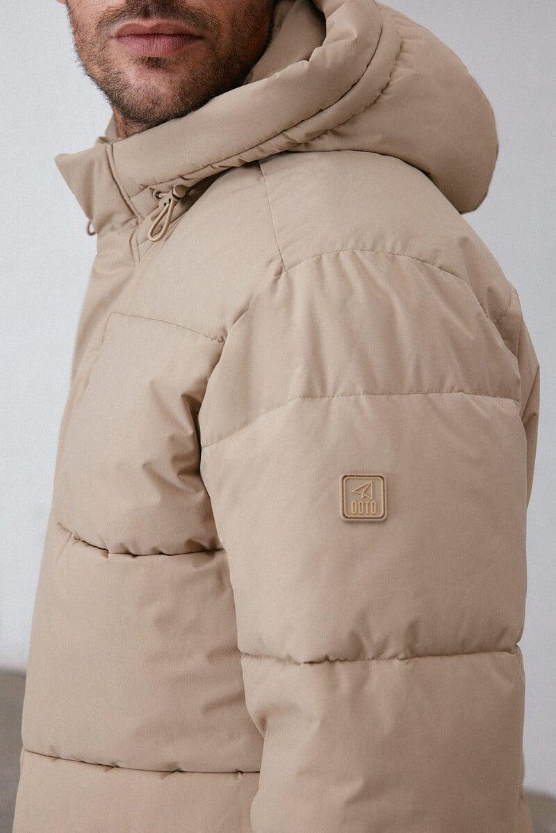 Pedro Del Hierro Chaqueta Larga Acolchada Cremallera