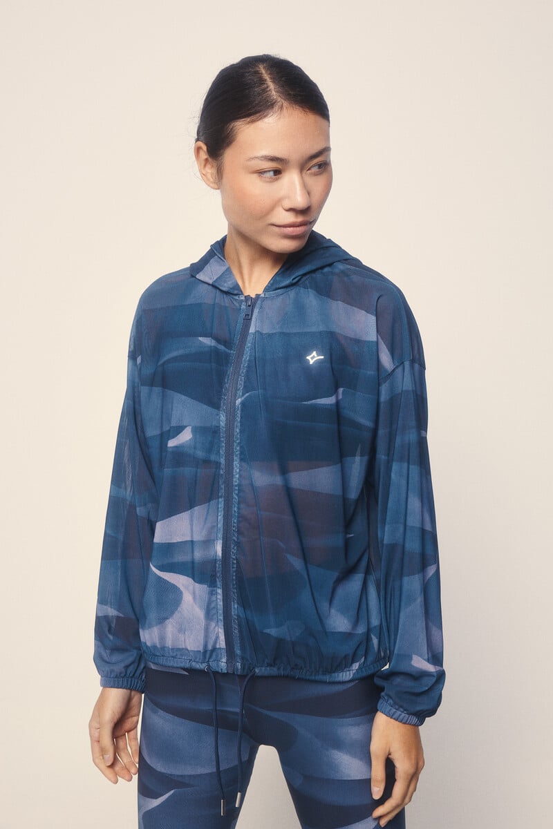 Pedro Del Hierro Chaqueta Mesh Tejido Técnico Ligero