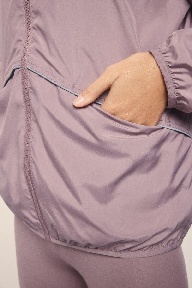 Pedro Del Hierro Chaqueta Reversible Tejido Técnico Ligero