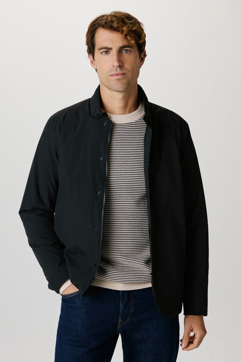 Pedro Del Hierro Chaqueta Técnica Resistente Al Agua Y Al Viento Confeccionada Con Materiales Reciclados