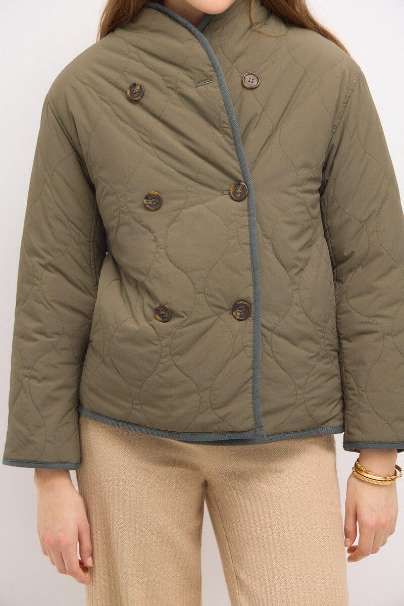 Pedro Del Hierro Diana. Chaqueta Acolchada Con Botones