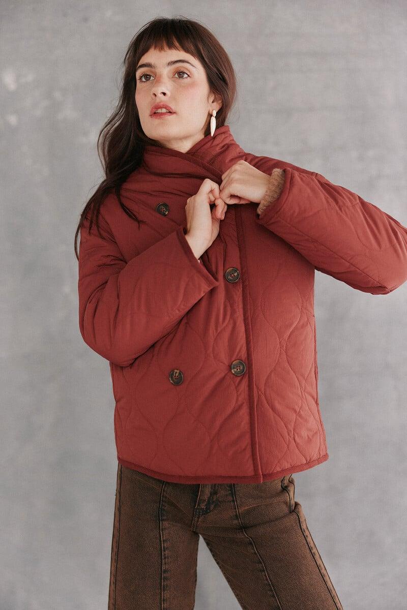 Pedro Del Hierro Diana. Chaqueta Acolchada Con Botones