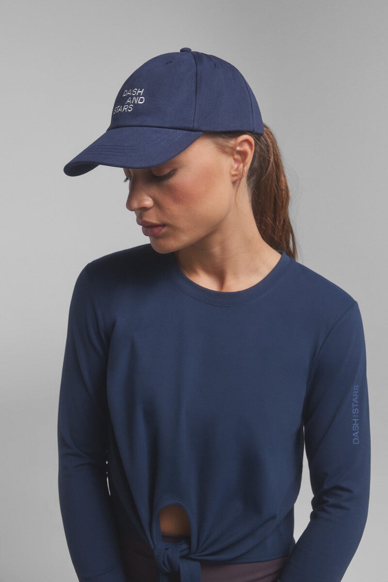 pedro del hierro Gorra azul logo bordado. Special colab ffitcoco