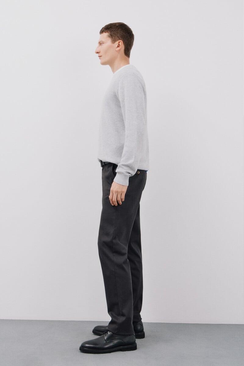 Pedro Del Hierro Jersey Algodón Ligero Cuello Redondo