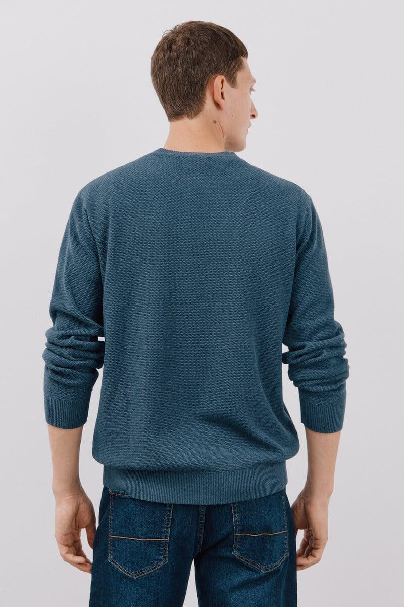 Pedro Del Hierro Jersey Algodón Ligero Cuello Redondo