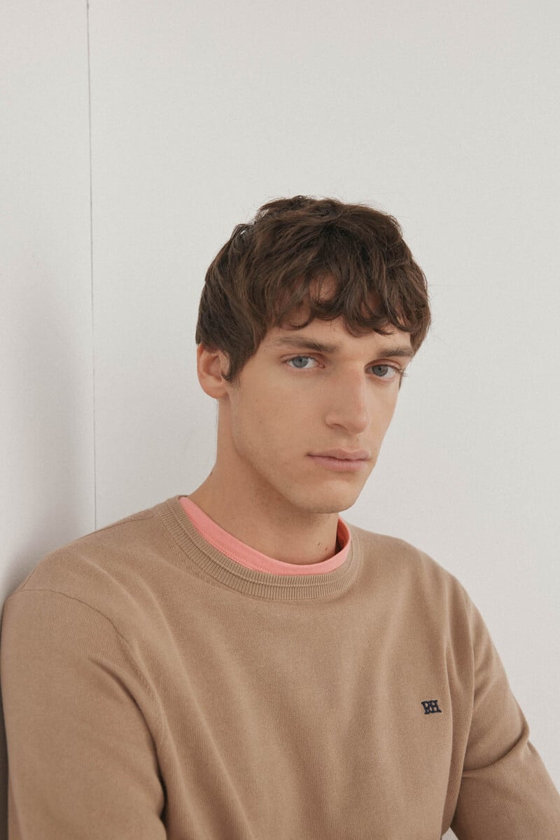 Pedro Del Hierro Jersey Algodón Premium Cuello Caja