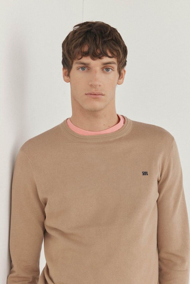 Pedro Del Hierro Jersey Algodón Premium Cuello Caja