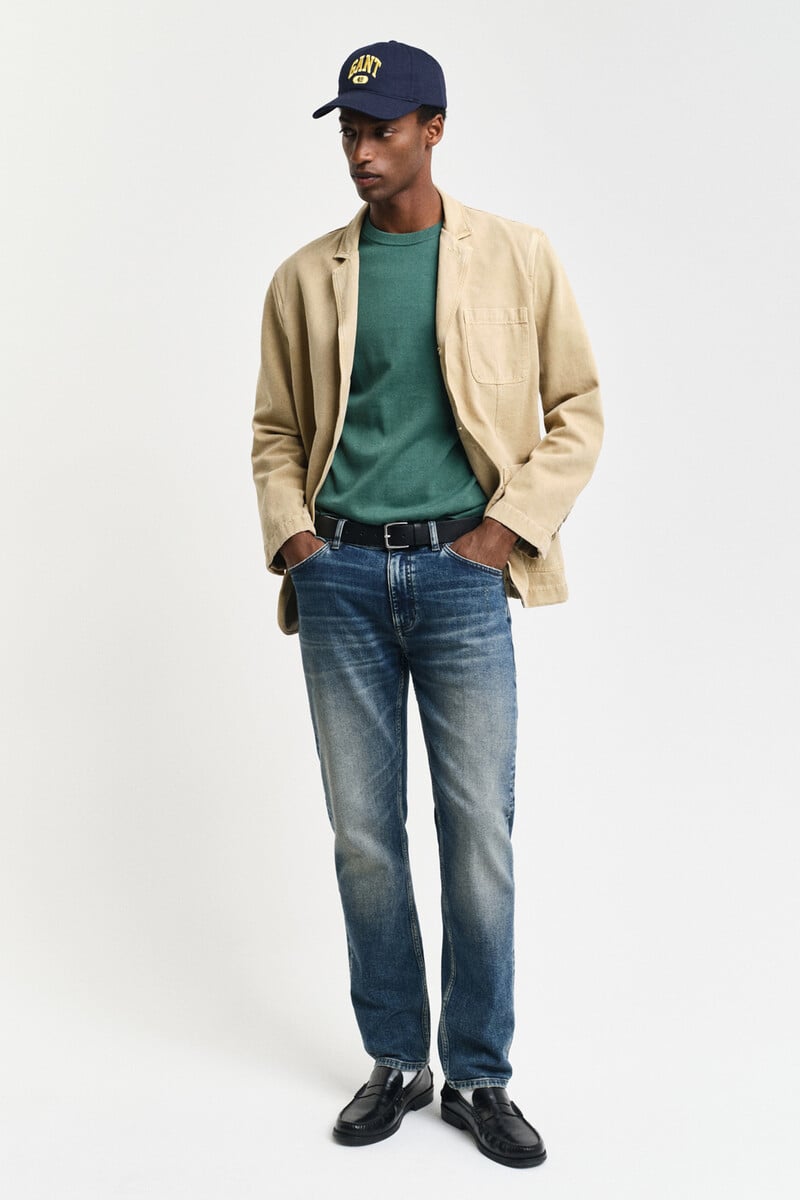 Pedro Del Hierro Jersey Clásico De Algodón Con Cuello Redondo