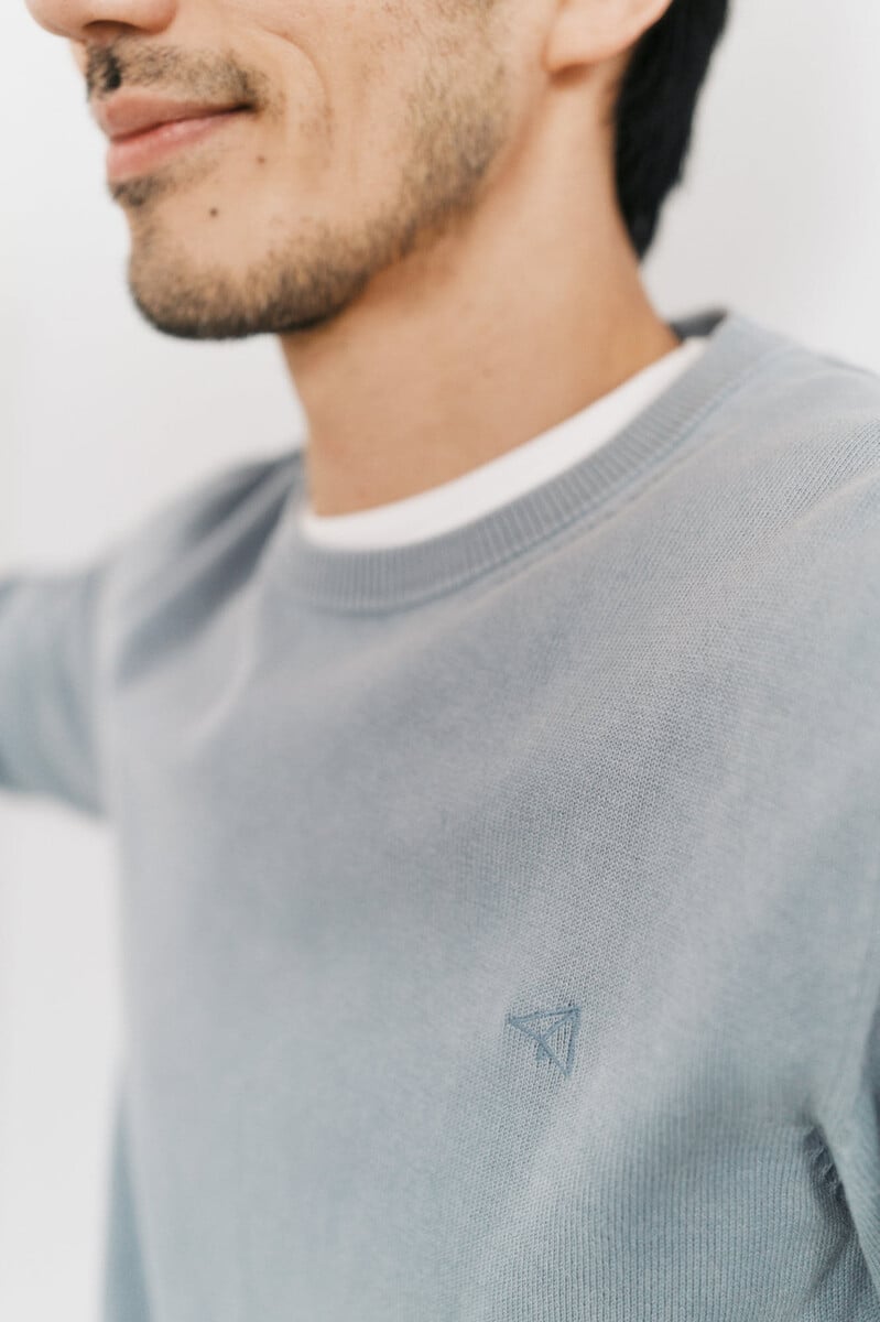 Pedro Del Hierro Jersey Cuello Redondo Algodón Lavado