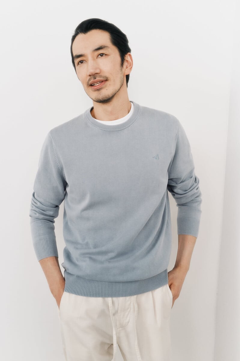 Pedro Del Hierro Jersey Cuello Redondo Algodón Lavado