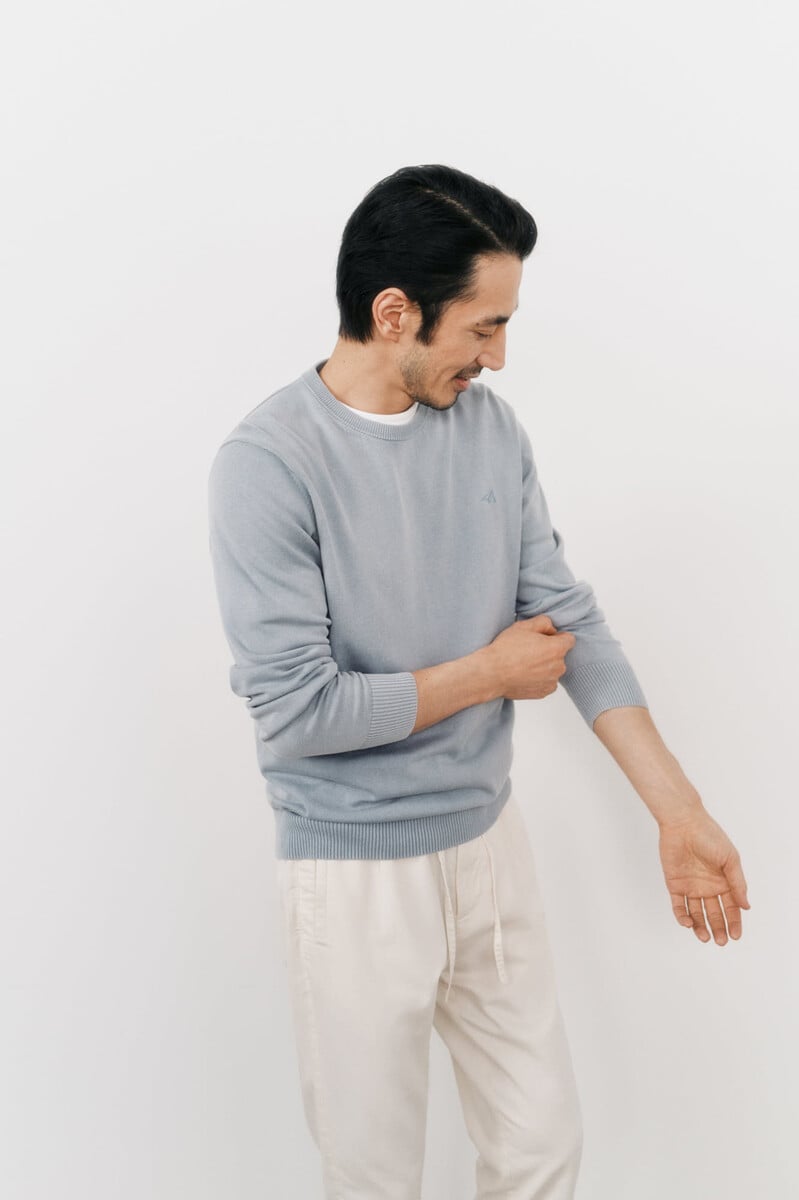 Pedro Del Hierro Jersey Cuello Redondo Algodón Lavado