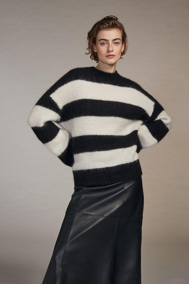 pedro del hierro Jersey de Alpaca con cuello redondo