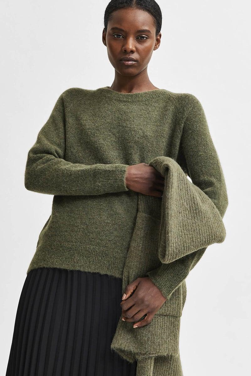 Pedro Del Hierro Jersey De Cuello Redondo Confeccionado Con Lana Y Alpaca. Regular Fit