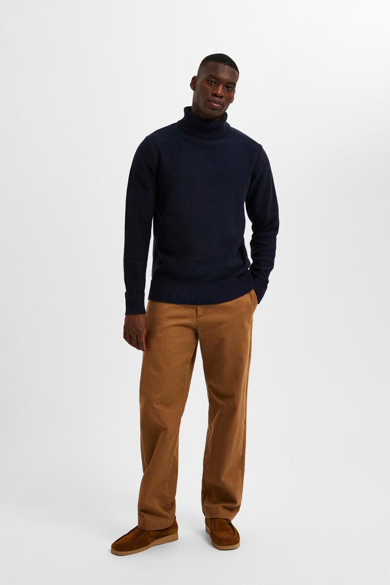 Pedro Del Hierro Jersey De Cuello Vuelto Confeccionado Con Algodón Orgánico