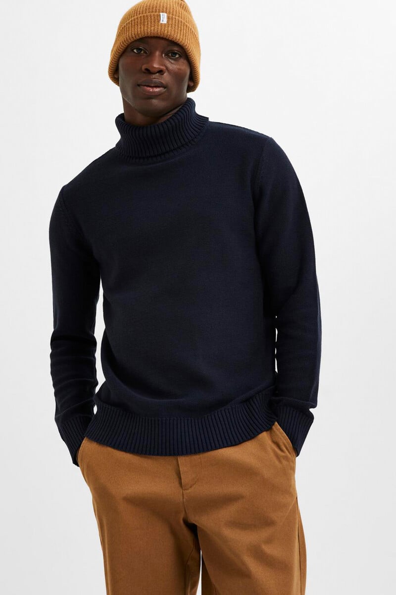 Pedro Del Hierro Jersey De Cuello Vuelto Confeccionado Con Algodón Orgánico